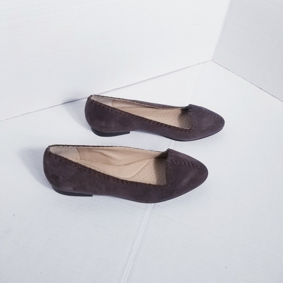 LANDS' END BROWN WOMEN'S FLAT SIZE 6.5 - Picture 4 of 9